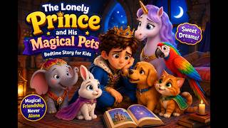 Información The Lonely Prince and His Magical Pets | 3D Pixar Style Bedtime Story for Kids bedtime story . Actualización