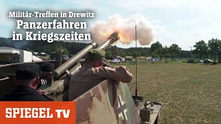Militärtreffen in Drewitz: Zwischen Hakenkreuzen und Russlandfreunden | SPIEGEL TV