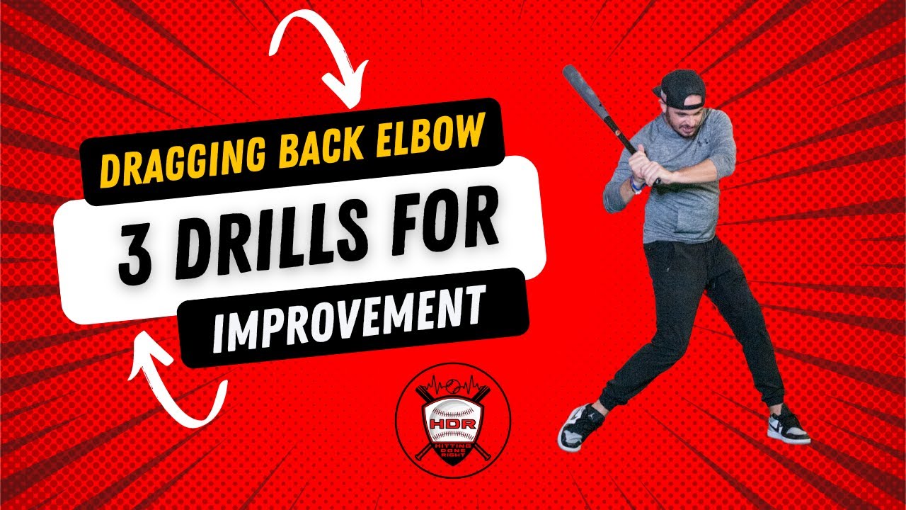 💢 Dragging Back Elbow 3 Drills for Improvement 💢 Hitting Done Right
