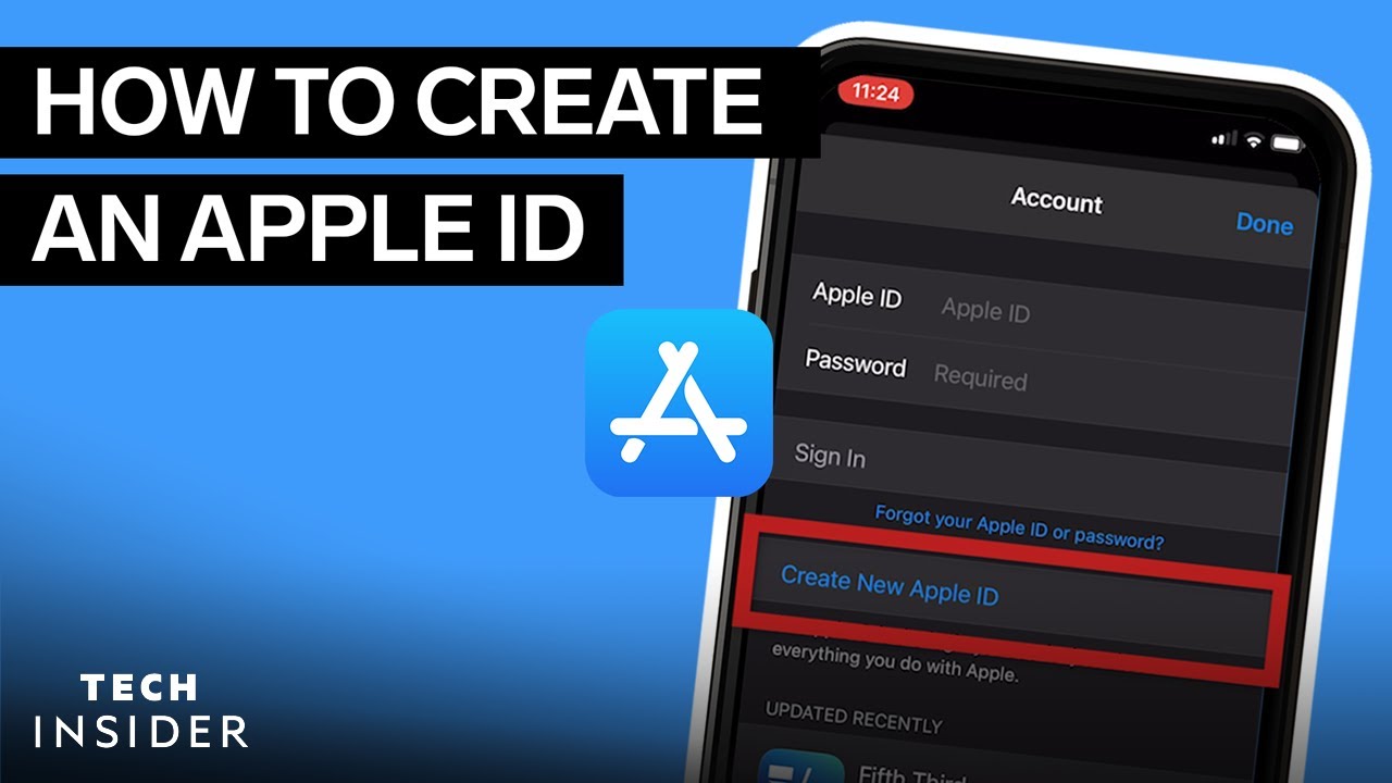 ค้นหา url 2022 How To Create A New Apple ID