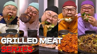 Mino's 1 Hours Video_ Korean Porkbelly Mukbang!! Eatingshow & Eatingsound