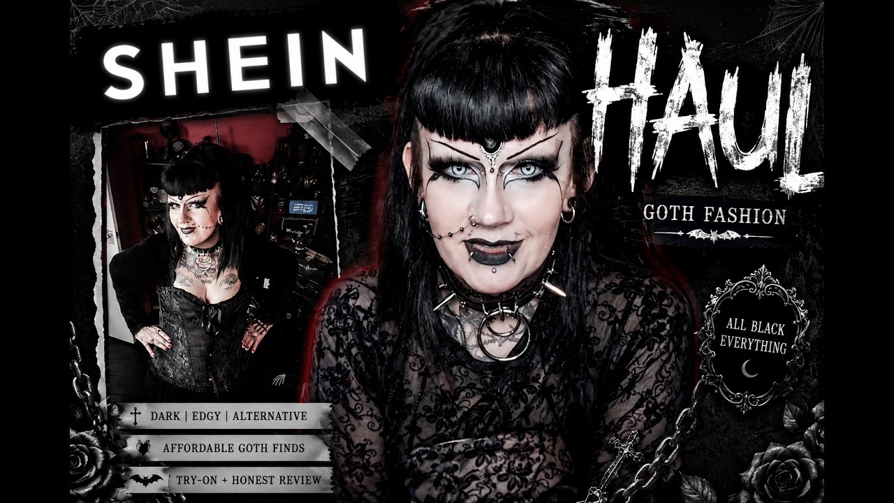 SHEIN HAUL - GOTH SUMMER