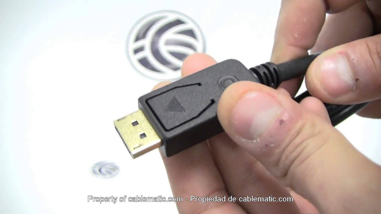 Cablematic Adaptador de DisplayPort a HDMI con videowall de 4 puertos