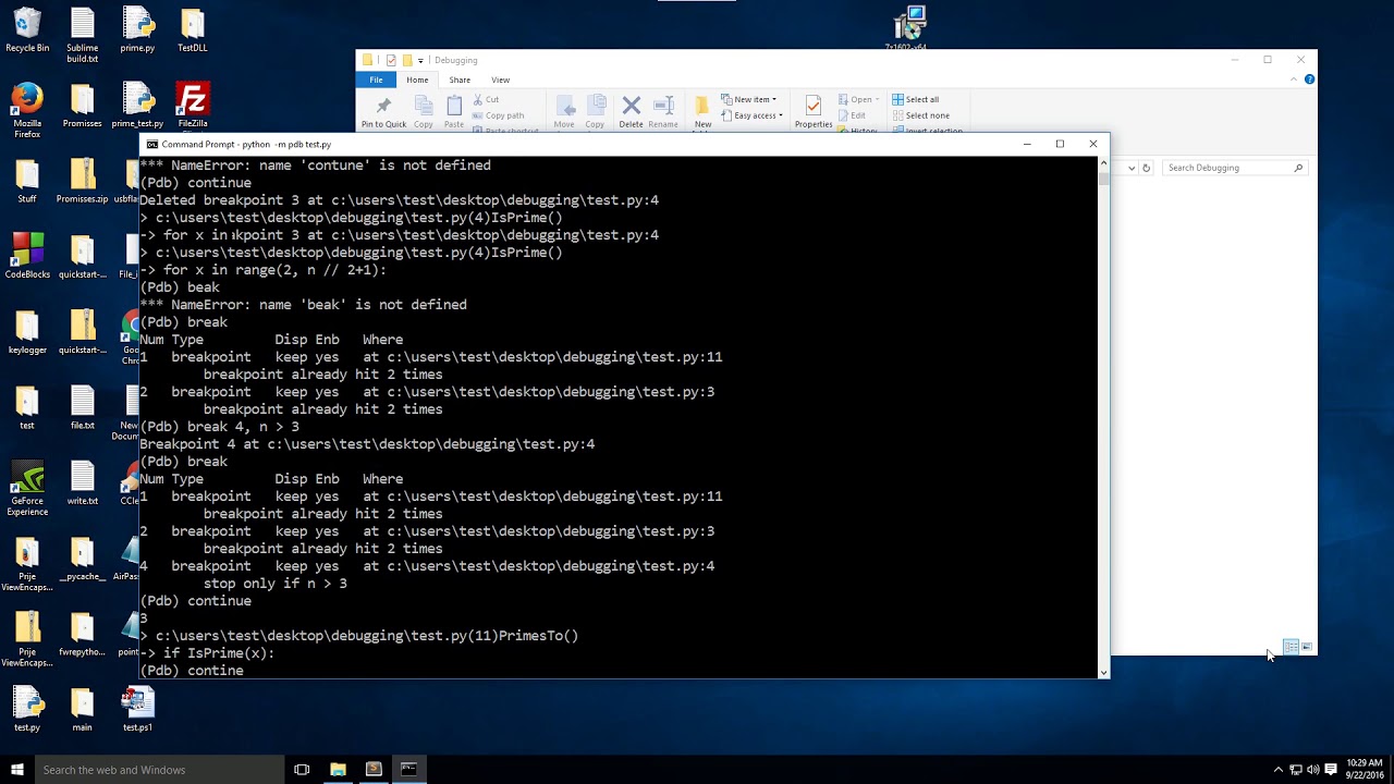 Python_10_Commands for Debugging Part 2 - YouTube