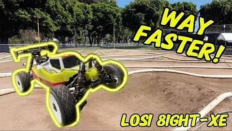 First Track Practice With The New Losi 8ight XE