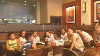 At BJs pizza