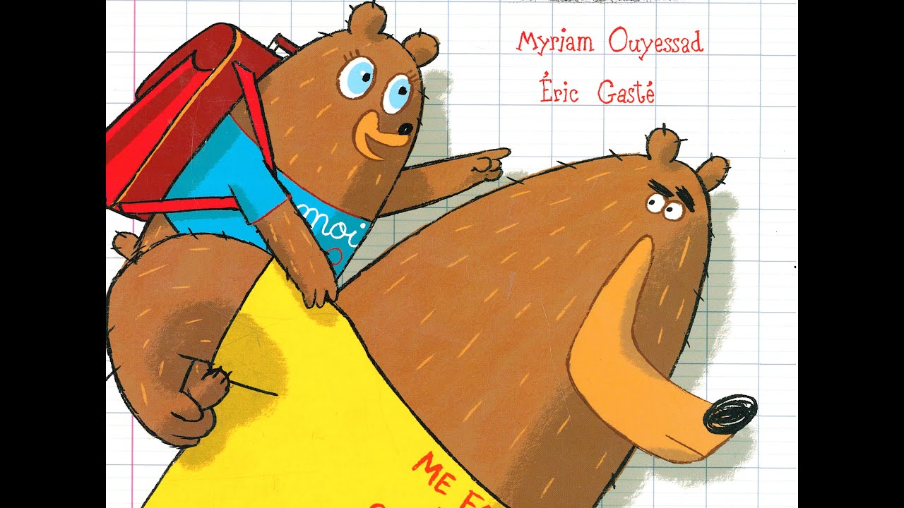 LE PROBLEME AVEC LA RENTREE DES OURS GROGNONS. Extrait. histoire enfant école.