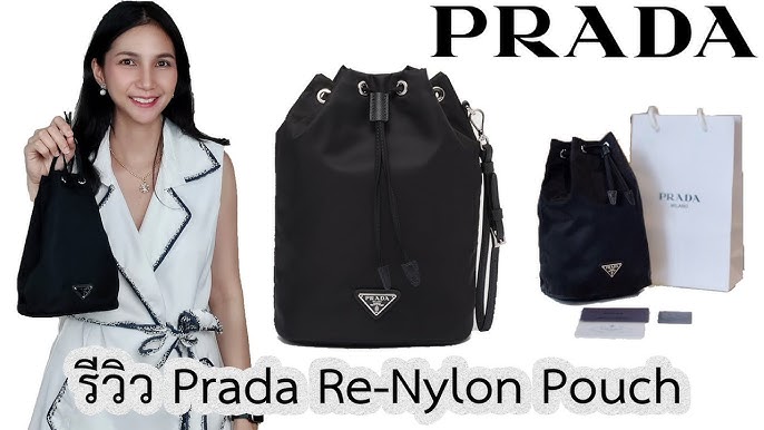 PRADA NYLON POUCH 1-YEAR UPDATE  Wear and tear + crossbody strap update 