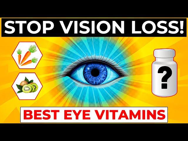 Warning! top 6 vitamins for your vision | eye health | macular degeneration | eye care | vitamin a