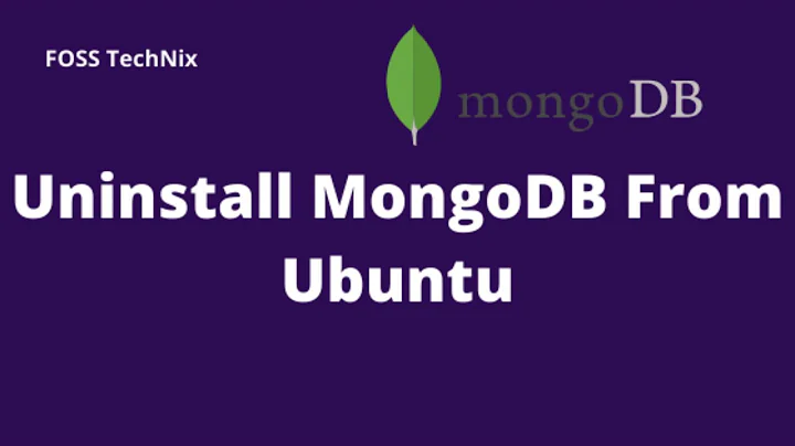 How to Uninstall MongoDB on Ubuntu 18.04 LTS