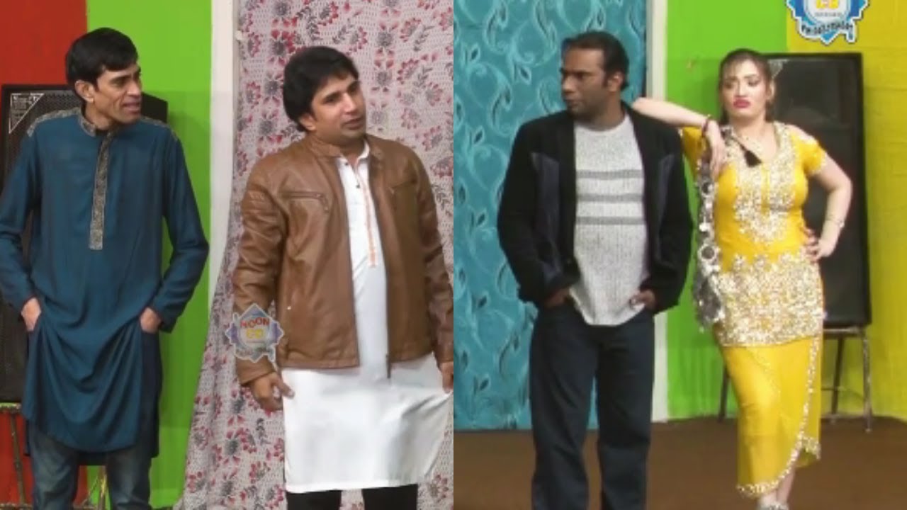 Sakhawat Naz And Azeem Vicky With Goshi 2 Stage Drama Chan Sajna Comedy