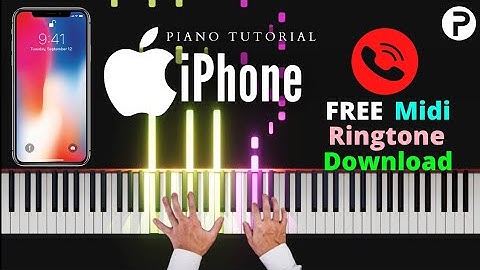 iPhone Ringtone Piano Tutorial Instrumental music Free Download