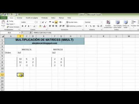 Vídeo: Com Es Calcula Una Matriu En Excel