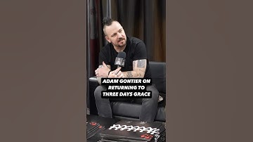 Adam Gontier on Returning to Three Days Grace #threedaysgrace #rock