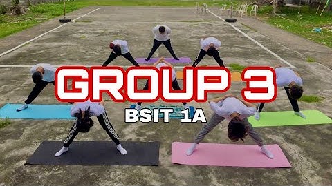 Dhvsu Porac Campus - BSIT 1A - Yoga Exercise " PATHFit-112" Group #3