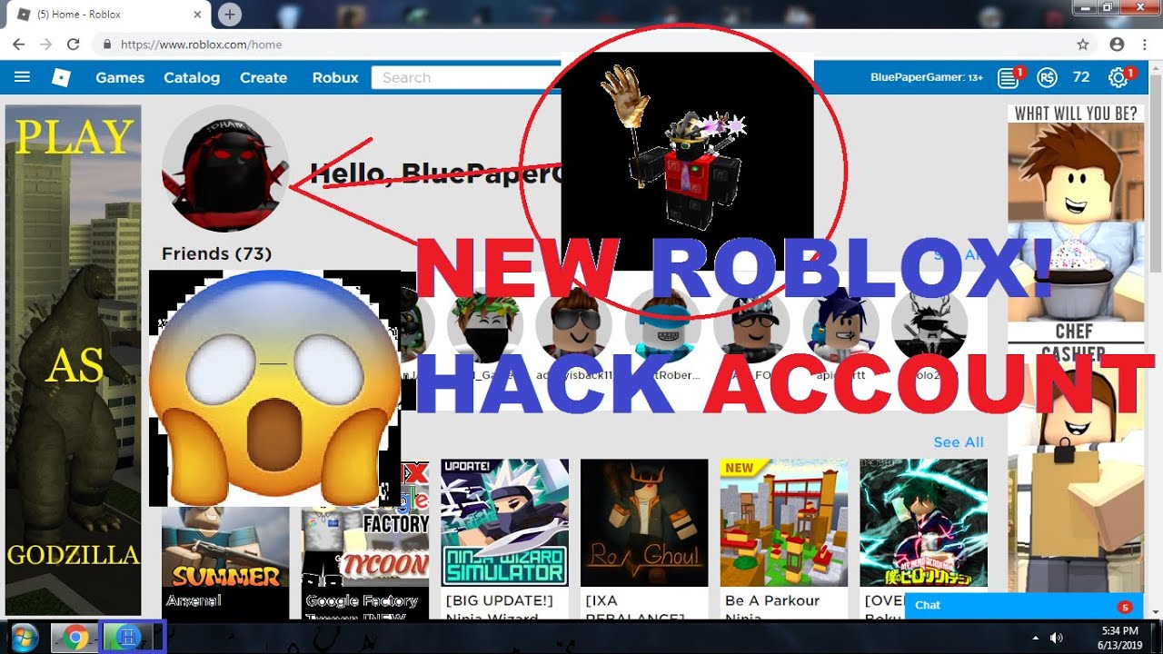HOW TO HACK ROBLOX ACCOUNT WITH PROOF [2019-2020] - 