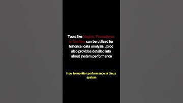 Performance monitoring #shorts  #linux