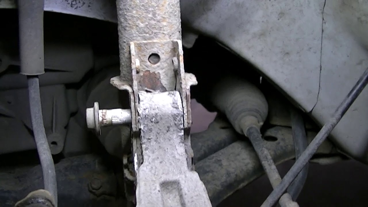 2007 Chevrolet Cobalt Front Rotor  Strut Assembly Replacement - YouTube