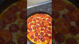 Bu pizzanın dadı damağınızdan getməyəcək?? #food #recipe #keşfet #shortvideo #pizza #fastfood