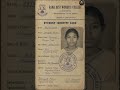 Droupadi Murmu vintage Id card ❤️
