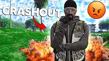 RageBaiting Salty Biker Into A Crashout In gta rp