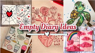 65+ Must Try Empty Notebook Ideas😻🤍 | @aestheticgul
