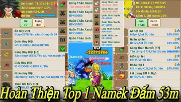 Hồi Ức Ngọc Rồng - Hoàn thiện siêu phẩm top1 ốc tiêu thần linh !