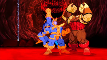 Marvel VS Capcom 2 - Spider-Man/Thanos/Juggernaut - Expert Difficulty Playthrough