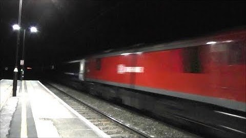 Caledonian Sleeper passing Acton Bridge