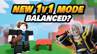 New 1V1 MODE in Roblox BedWars - Is it Balanced?