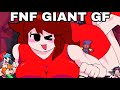 FNF but GF is a GIANT + BF Mix | Lit it Up &amp; Darnell (FNF Mod)