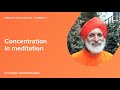 Meditation course lesson 5 concentration in meditation