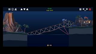 poly Bridge 2- Glowing Gorge level 1-16