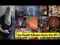 12  Death Metal Albums From The 90´s In 1 Minute