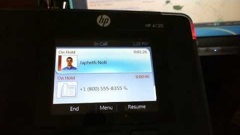 Lync Phone Edition Handling Multiple Calls