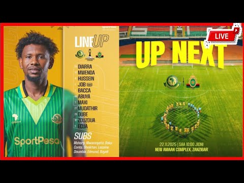 LIVE YANGA VSFAR RABAT 1 0 CAF CHAMPIONS LEAGUE AMANI COMPLEX