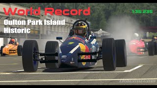 World Record. Formula Vee. Oulton Park Island Historic. 1.35.235