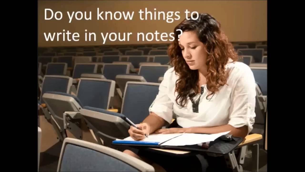 Note Taking - YouTube