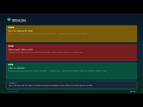 Optional Class | Medium | Java Interview Prep #24