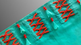 খব সহজই সনদর একট হতর ডজইন তর কর শখনStylish Sleeves Design Cutting And Stiching