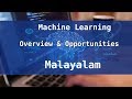 Machine Learning Overview & Opportunities(Technologies) Malayalam