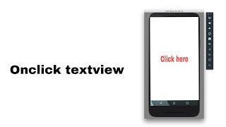 Clickable textview Android Studio