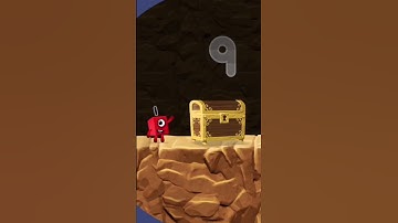 Numberblocks 9 Number Magic Run - Numberblocks Nine Treasure Adventure | Number Counting Go Explore