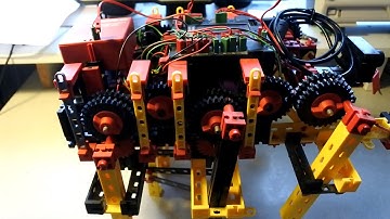 fischertechnik TXT controller : Mirft2 ep. 186 - Intro, ssh, Python, colourseparation, walking, more