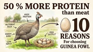 10 Reasons Why the Guinea Fowl Egg Is BETTER Than Chicken Eggs