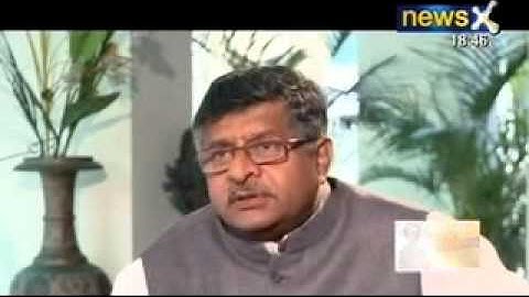 Cover Story with Priya Sahgal: Ravi Shankar Prasad - NewsX