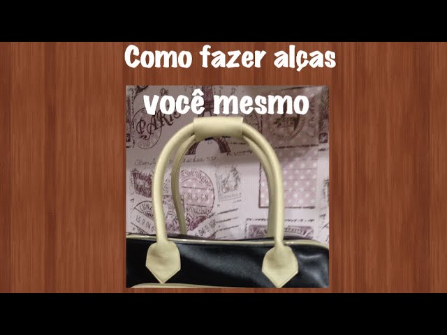 ALÇA DE BOLSA EM SINTÉTICO! PERSONAL ARTE #4 