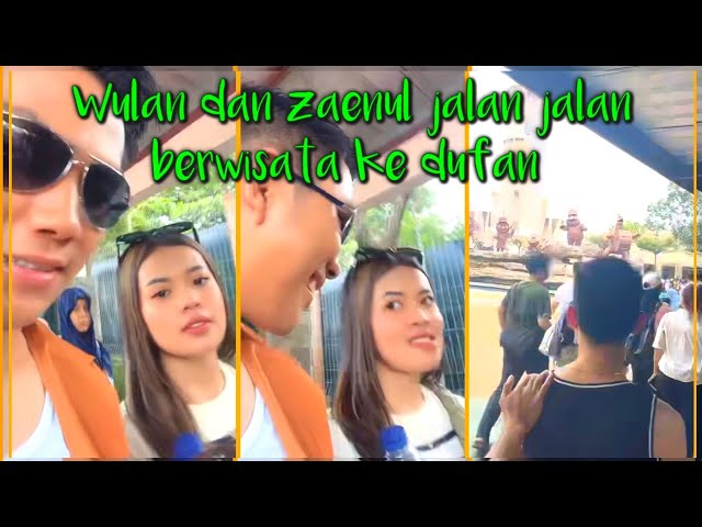 Akhirnya wulan sama zainul jadian jalan bareng dan berwisata kedufan. class=