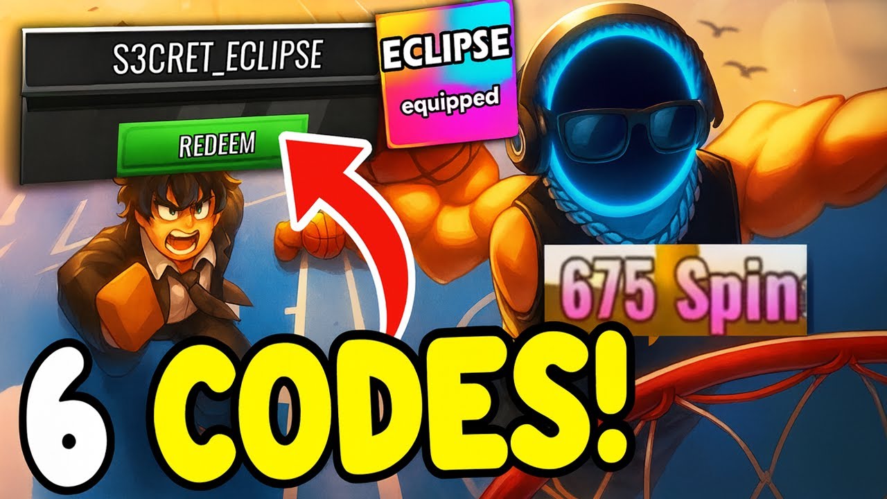*КОДЫ ECLIPSE* ВСЕ РАБОЧИЕ КОДЫ ДЛЯ BASKETBALL ZERO В НОЯБРЕ 2025 ГОДА! КОДЫ ROBLOX BASKETBALL ZERO