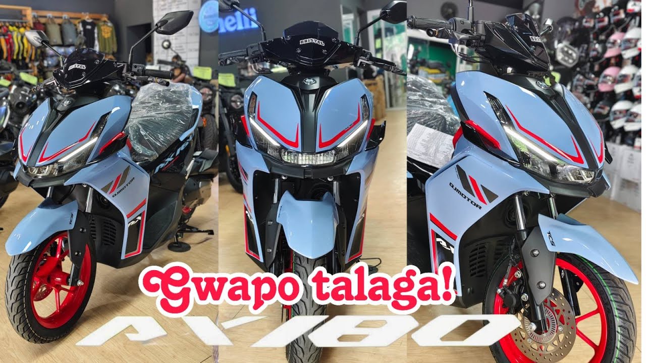 Mas Gwapo pa sa AEROX  🇵🇭New QJ AX 180   | Specs  Features Price | WALKAROUND  Mabili mo na 139,900k